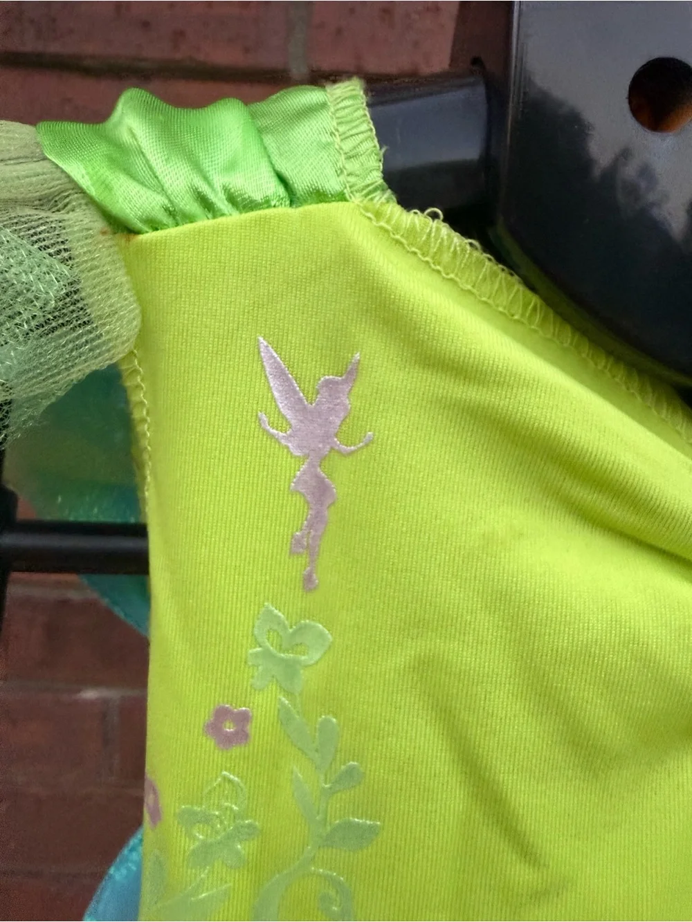 Disney Baby Tinkerbell Halloween Costume 12-18M Dress Detachable Wings Disguise